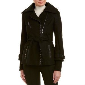 Kensie wool studded jacket